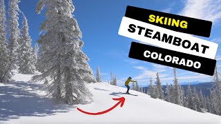 Skiing Steamboat Springs Colorado [upl. by Emmeline]