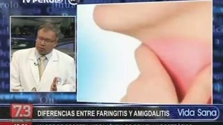 Diferencias entre faringitis y amigdalitis [upl. by Howlend]