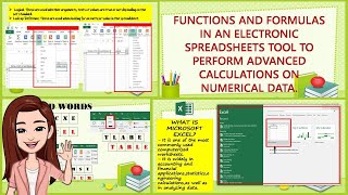 EPPTLE 6 FUNCTIONS AND FORMULAS IN AN ELECTRONIC SPREADSHEETS MELCBased Week 6 [upl. by Duffy686]