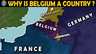 Why is Belgium a country  History of Belgium in 11 Minutes [upl. by Yetnruoc]