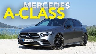 2019 MercedesBenz AClass Review  A250 First Drive [upl. by Alemahs]