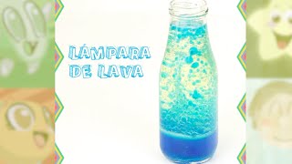 ¿Cómo hacer una lámpara de lava Experimentos caseros LA MEJOR [upl. by Mehcanem794]