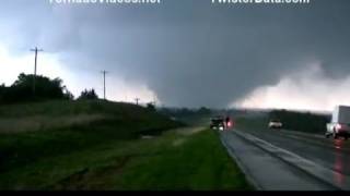 Huge EF5 wedge tornado near El Reno Oklahoma May 24 2011 [upl. by Culbertson]