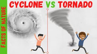 Cyclone Vs Tornado  Which one is More Dangerous [upl. by Okuy]