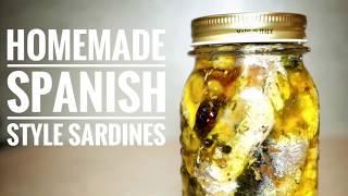 Spanish Style Sardines Recipe by Michelles Kitchen [upl. by Delanie643]