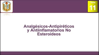 Analgésicos Antipiréticos y Antiinflamatorios No Esteroideos [upl. by Nivlek]