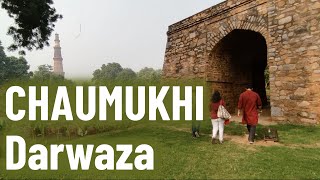 Chaumukhi Darwaza  Medieval Delhi Asif Khan Dehlvi  Mehrauli Archaeological Park  Part 5 [upl. by Duane]