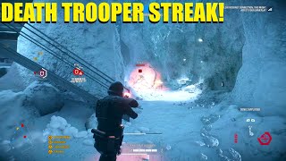 Death Troopers dominating the battlefield  Star Wars Battlefront 2 [upl. by Adnouqal]