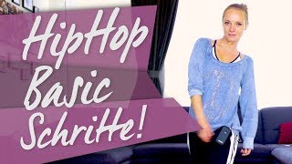 Hip Hop Basics  3 Tanzschritte zum Nachmachen  DanceChallenge Tag 13 [upl. by Roberta]