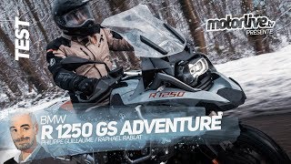 BMW R1250GS ADVENTURE 2019 I TEST MOTORLIVE [upl. by Aubine183]