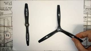 Understanding RC Propellers  2 and 3 blades [upl. by Daas984]