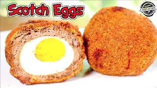 How to make SCOTCH EGGS  DIY Home made recipe [upl. by Hibben]