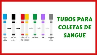 Tubos para Coleta de Sangue [upl. by Gobert]