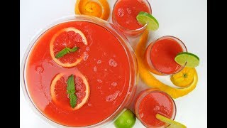 Fruit Punch The Ultimate Summer Drink NO added Sugar  CaribbeanPotcom [upl. by Konyn413]