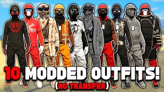 How To Get 10 GTA 5 Modded Outfits No Transfer Glitch [upl. by Boleslaw386]