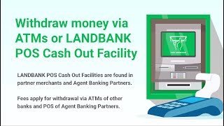 How to withdraw money using ATMs and LANDBANK POS [upl. by Annala213]