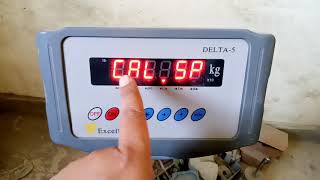 Weighing scale calibration and setting [upl. by Utir]