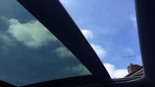 MercedesBenz AClass Panoramic Glass Sunroof [upl. by Arok]