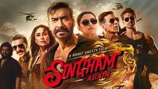 Singham Again Movie in Hindi 2025  Singham Ajay Devgan  Akshay Kumar Tiger Shroff Deepika [upl. by Euqinim]