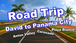 A road trip from David to Panama City [upl. by Rehpotsyrk]