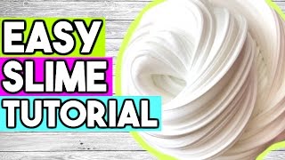 How to Make SLIME for Beginners Best EASY Way to Make Slime [upl. by Mcdowell]