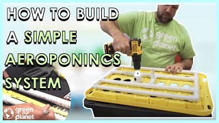 How to Build a Simple Aeroponics System [upl. by Einehpets]