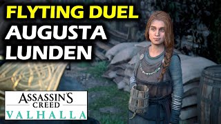 Augusta Lunden Flyting Duel Correct Answers  Augusta The Cheerful  Assassins creed Valhalla [upl. by Foushee]