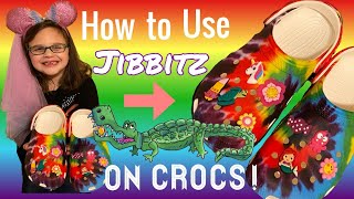 How to use Jibbitz Charms on your Crocs [upl. by Arola852]