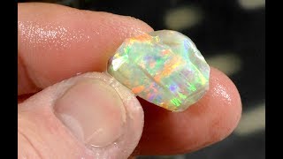 Making an Opal Gemstone Ring  Stepbystep [upl. by Salomon]