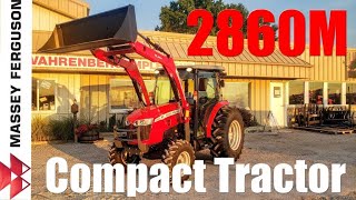 Massey Ferguson 2860M Power Shuttle Cab Compact Tractor 603 Engine HP [upl. by Kirstyn]