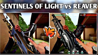 SENTINELS OF LIGHT Vandal VS REAVER Vandal Comparison  Which One Is The Best Vandal Skin [upl. by Menedez]