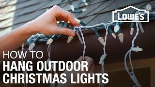 How To Hang Exterior Christmas Lights [upl. by Knick]