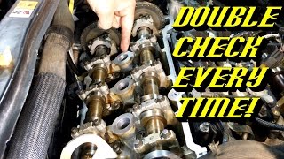 Ford Quick Tips 61 30L DOHC Duratec Camshaft Cap Inspection [upl. by Daph]