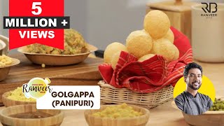 Pani Puri Recipe  पानी पूरी  गोलगप्पा  Please follow recipe in DESCRIPTION  Chef Ranveer Brar [upl. by Vittorio963]