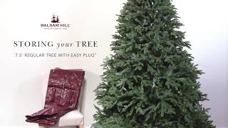 How to Store an Easy Plug Christmas Tree from Balsam Hill [upl. by Rovaert]