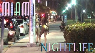 Miami Ocean Drive Nightlife [upl. by Llemaj]