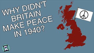 Why Didnt Britain Make Peace After the Fall of France Short Animated Documentary [upl. by Freya]