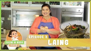 Laing Recipe Taro Leaves  Learn how to cook this bicolano favorite [upl. by Enilauqcaj]