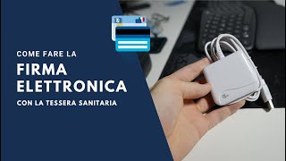 ✍️Come fare la firma elettronica con la Tessera Sanitaria 🤩 [upl. by Vincelette133]