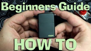 Zippo Lighter  Beginners Guide  How To Use  Unboxing [upl. by Eiral]