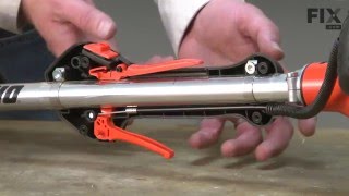 Echo Trimmer Repair – How to replace the TriggerThrottle [upl. by Unam]