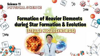 FORMATION OF HEAVIER ELEMENTS  STELLAR NUCLEOSYNTHESIS  SCIENCE 11  PHYSICAL SCIENCE [upl. by Atteynot]