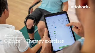 CBrace® Leg Orthosis Therapy exercises 116  Introduction│ Ottobock [upl. by Cohe]