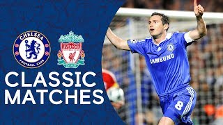 Chelsea 44 Liverpool  Frank Lampard Double Puts Chelsea Through  Champions League Highlights [upl. by Ythomit]