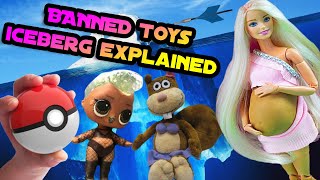 The Darkest amp Dumbest Banned Toys Iceberg Explained [upl. by Retsim]