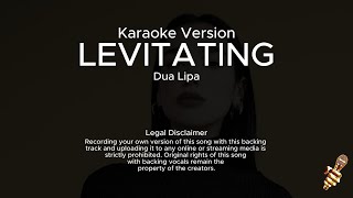 Dua Lipa  Levitating Karaoke Version [upl. by Haisej]