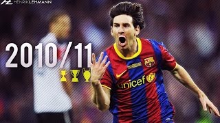 Lionel Messi ● 201011 ● Goals Skills amp Assists [upl. by Aisayt]