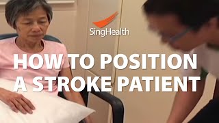 How To Position A Stroke Patient [upl. by Nanice]