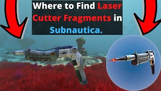 Where to get Laser Cutter Fragments in Subnautica UPDATED [upl. by Sigvard]