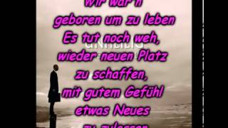 Unheilig Geboren Um Zu Leben  Lyrics [upl. by Annez]